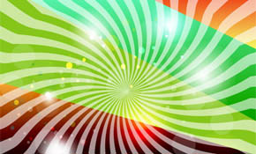 abstract hunderd line colored vecto